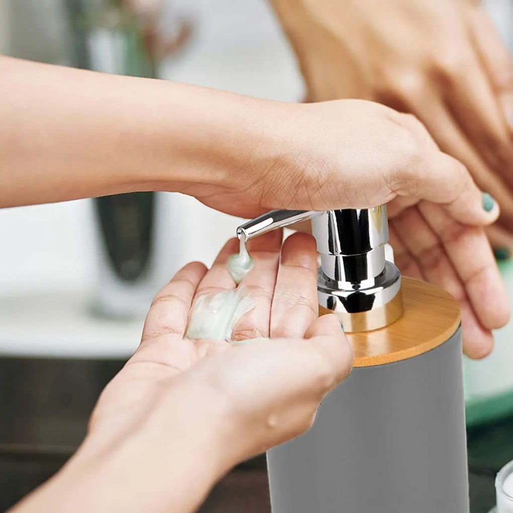 Súprava kúpeľňových doplnkov TIMOR sivá