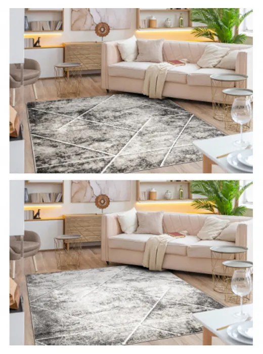 Kusový koberec Flopa šedobéžový 160x220cm
