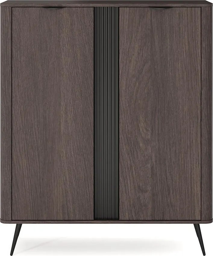 Komoda Wysoka Veris B Dub Dunin + Čierna