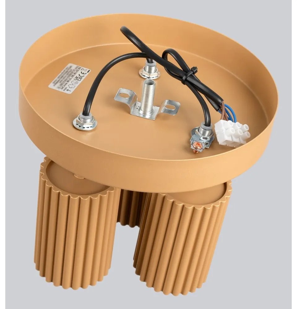 Bodové svietidlo v zlatej farbe Gleam – Sollux