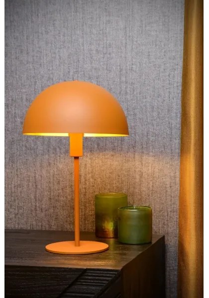 Lucide 45596/01/44 - Stolná lampa SIEMON 1xE14/25W/230V oranžová