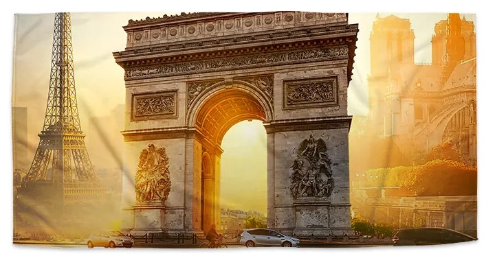 Sablio Uterák Paríž Víťazný oblúk - 70x140 cm
