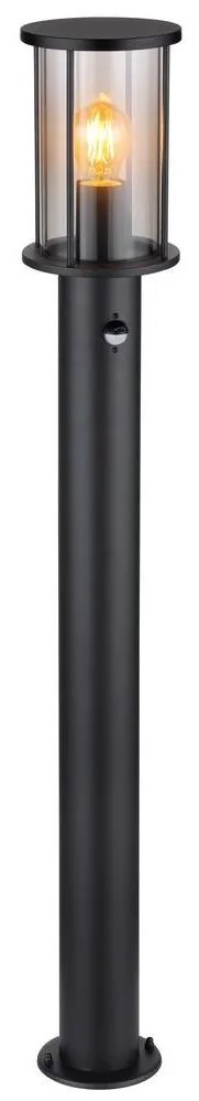 Globo 31363S - Vonkajšia lampa so senzorom GRACEY 1xE27/60W/230V 100 cm IP54