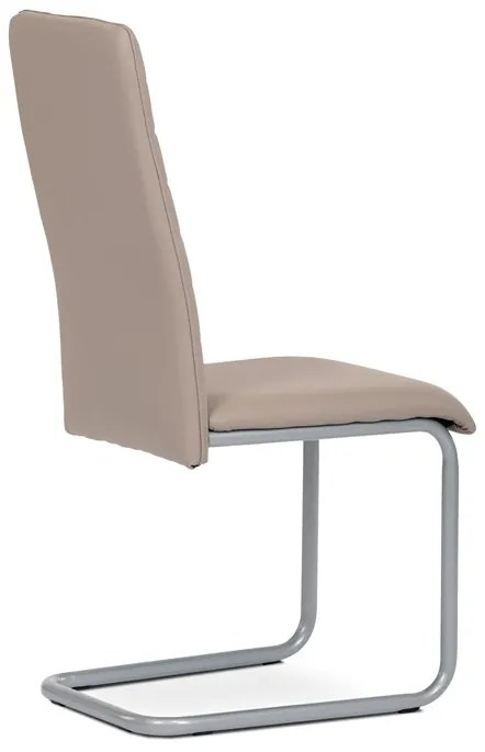Autronic BONTEC Jedálenská stolička, čierna, ekokoža, DCL-402 BK Farba: Čierna