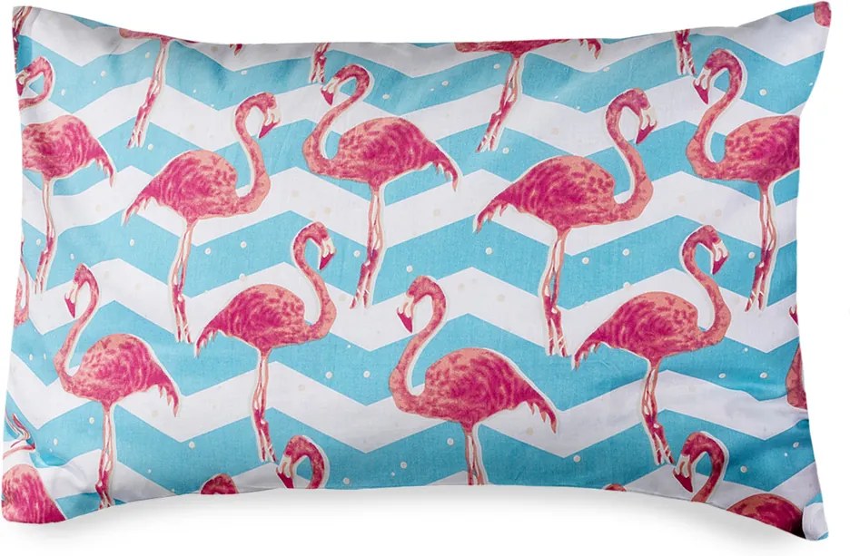 4home Obliečka na vankúšik Flamingo, 50 x 70 cm, 50 x 70 cm