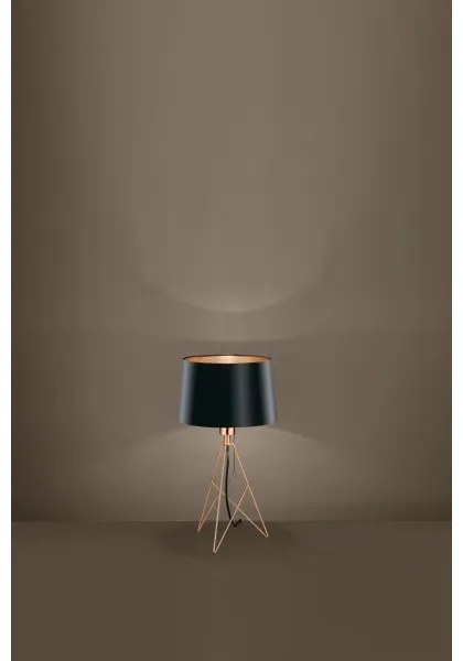 Eglo 39178 - Stolná lampa CAMPORALE 1xE27/60W/230V
