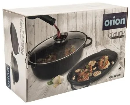 Orion Pekáč GRANDE Aróma obojstr. 43x30x17 cm skl. veko