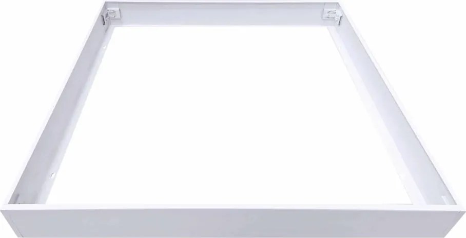 Kovový montážny rám pre inštaláciu LED panelov STELLA 60x60 cm, biely