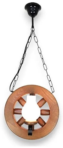 Brilagi - Luster na reťazi ROATA 2xE14/40W/230V buk/orech