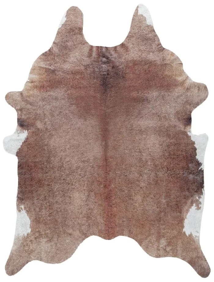 Hnedá syntetická koža 100x135 cm Etosha – Ayyildiz Carpets