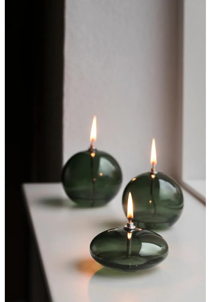 Sklenená olejová lampa (výška 10 cm) Aura – Mette Ditmer Denmark