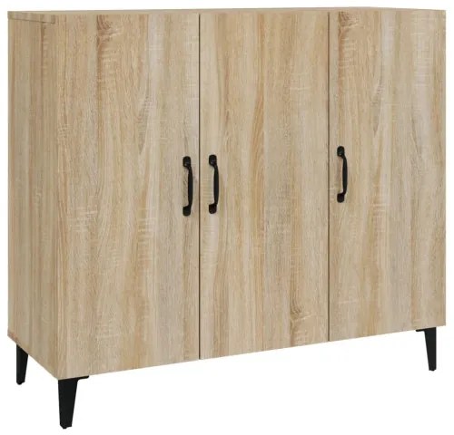 vidaXL Komoda dub sonoma 90x34x80 cm spracované drevo-
