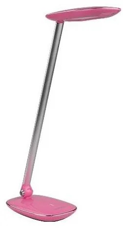LED Stmievateľná stolná lampa s USB MOANA LED/6W/230V ružová