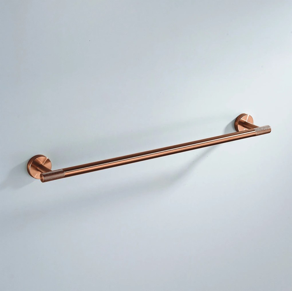 Rea Modern, kúpeľňový vešiak na uteráky 60cm, 6603, medená matná, REA-98001