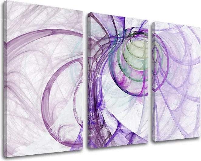 Obraz na stenu 3 dielny ABSTRAKT AB054E30