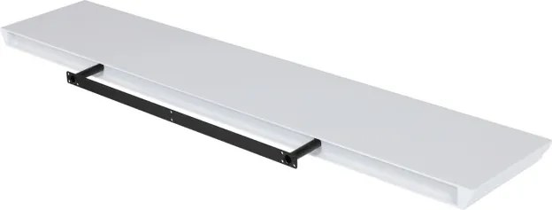 Nástenná polica 120 cm biela P-026 WT