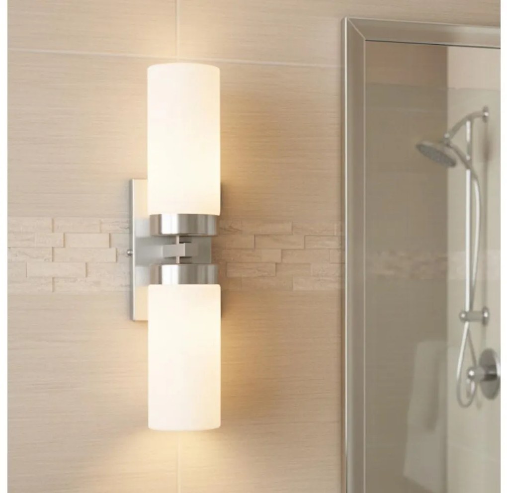 Brilagi - Kúpeľňové nástenné svietidlo RAY 2xE14/40W/230V IP44