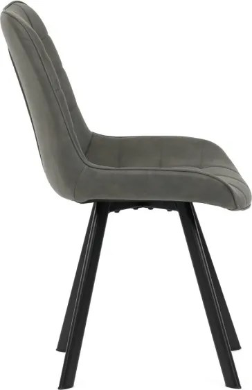 Jedálenská stolička sivá HC-V3066 GREY3