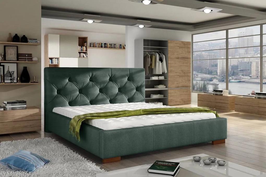 Dizajnová posteľ Selah 180 x 200 - 8 farebných prevedení