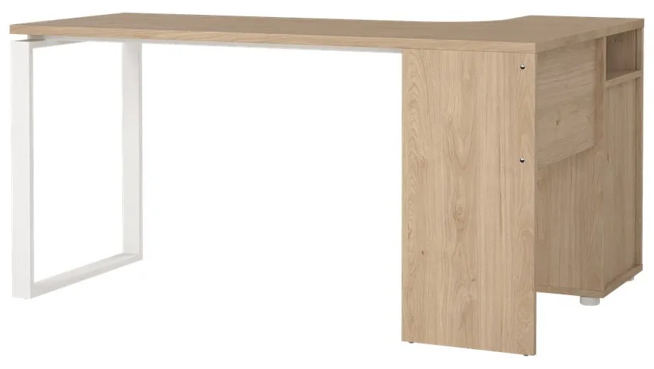 Pracovný stôl s doskou v dubovom dekore 100x150 cm Sign – Tvilum