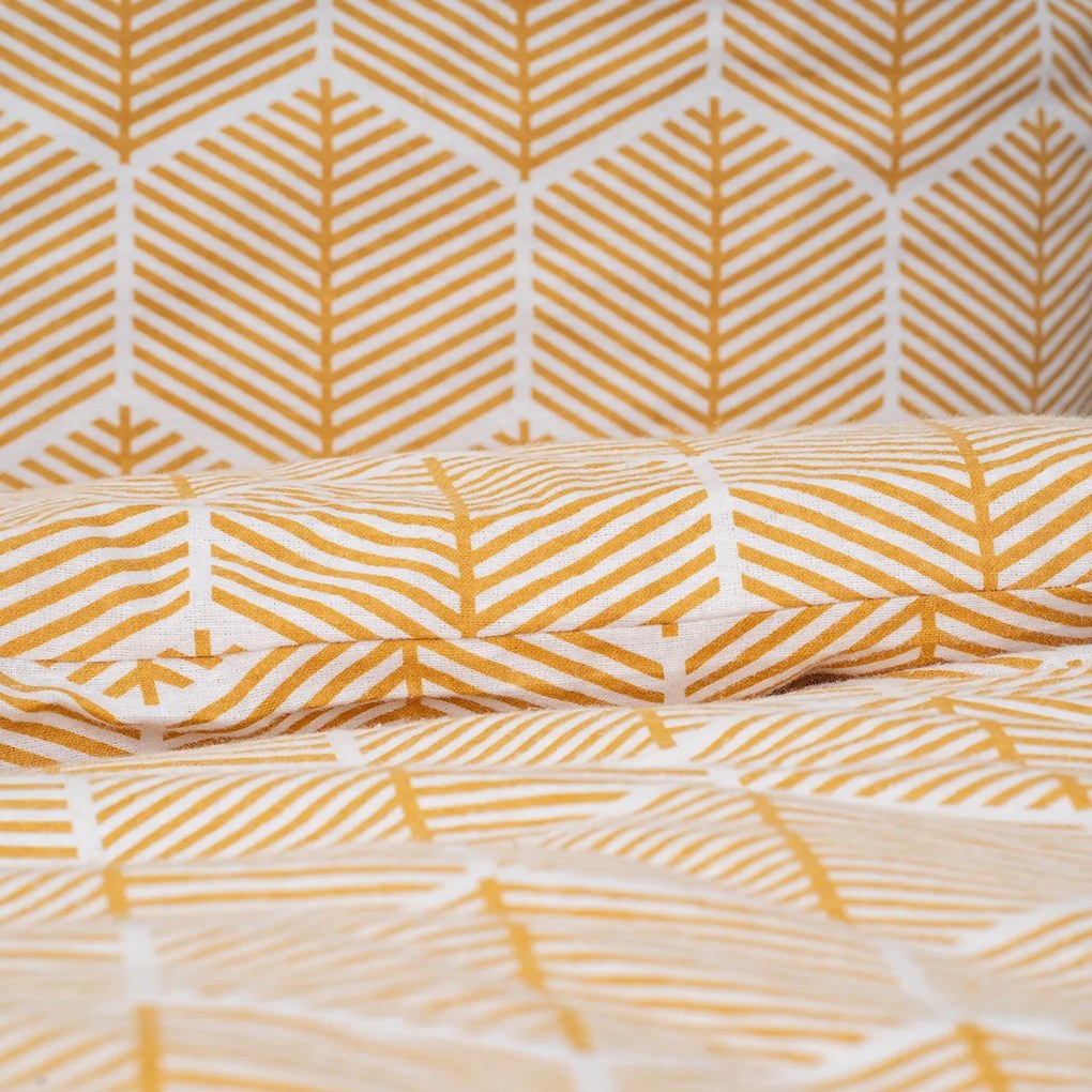 4Home Flanelové obliečky Honey, 160 x 200 cm, 70 x 80 cm