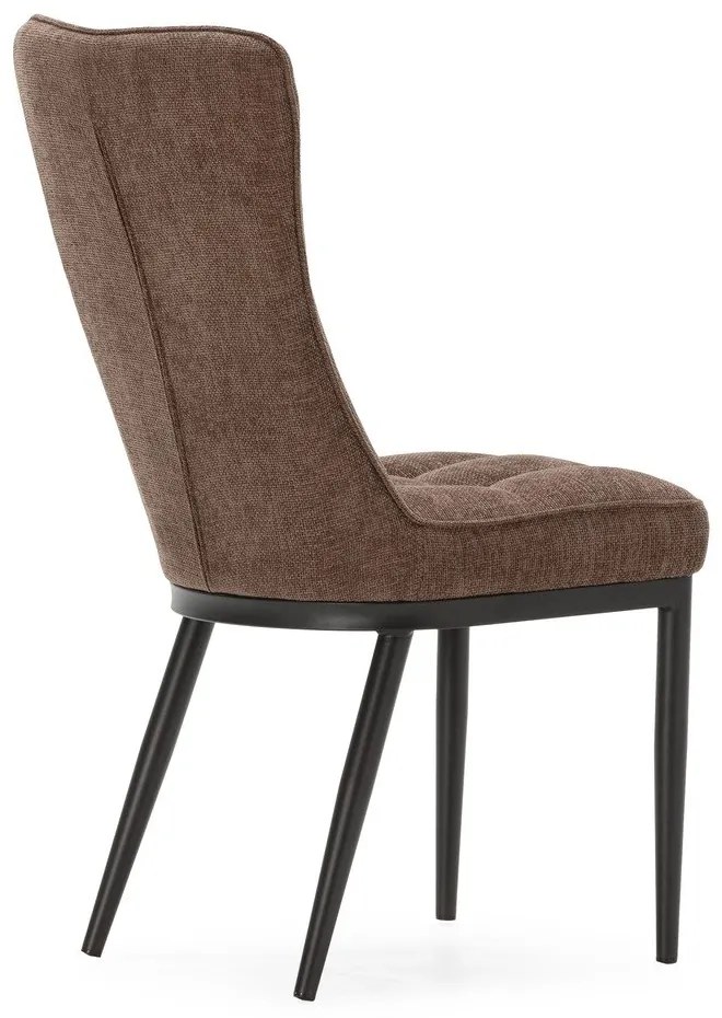 Hnedé jedálenské stoličky v súprave 2 ks Damon – Marckeric