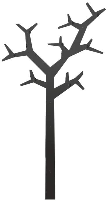 Vešiak strom 180 čierna