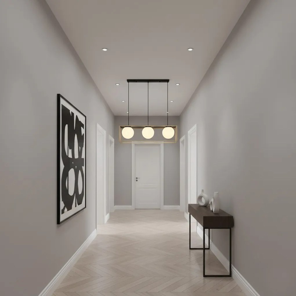 Stropné svietidlo Appap I čierne