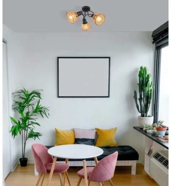 Globo 54053-3D - Prisadený luster WENNA 3xE27/15W/230V