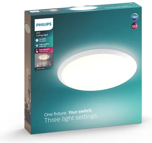 Philips 32809/31/P0 - LED Stmievateľné stropné svietidlo CANAVAL LED/18W/230V