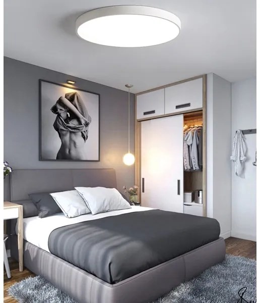 LED Stropné svietidlo LED/60W/230V 4000K pr. 60 cm biela