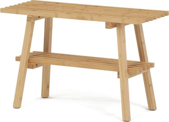 Bambusový botník hnedý DR-B056 NAT