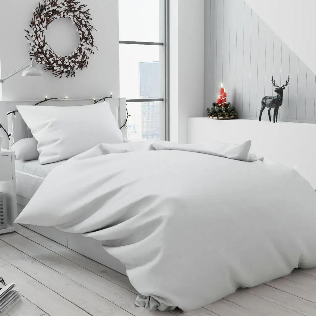 Bavlnené obliečky Lux Biele hotelové vrecko Rozmer obliečky: 70 x 90 cm | 140 x 220 cm