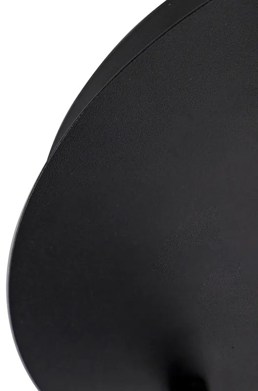 Moderné kúpeľňové bodové svetlo čierne 3-svetlo IP44 - Ducha