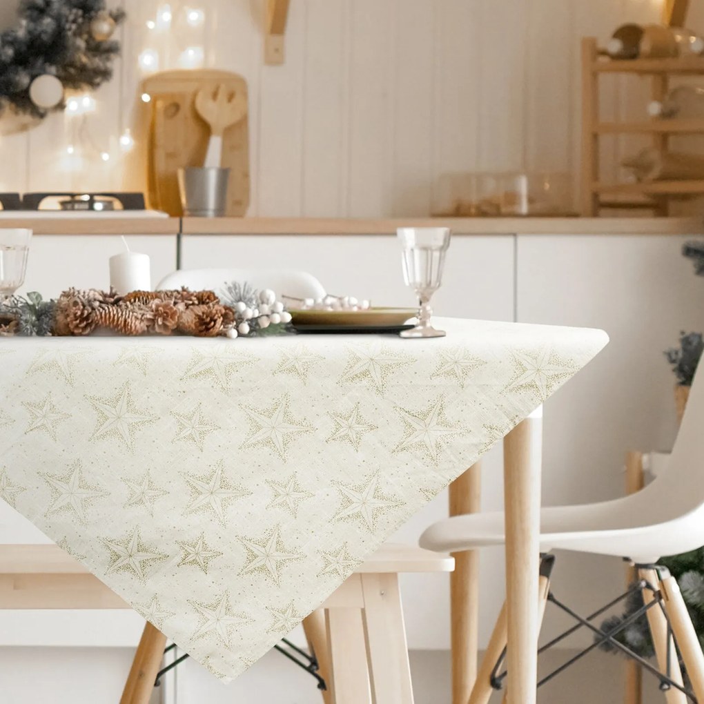 VIANOČNÝ OBRUS NA STÔL WINTER 85X85 CM VZOROVANÝ