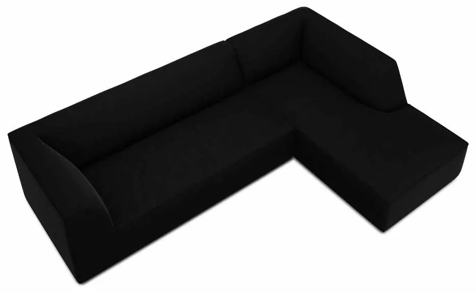 Štvormiestna zamatová pohovka Ruby 273 × 180 × 69 cm
