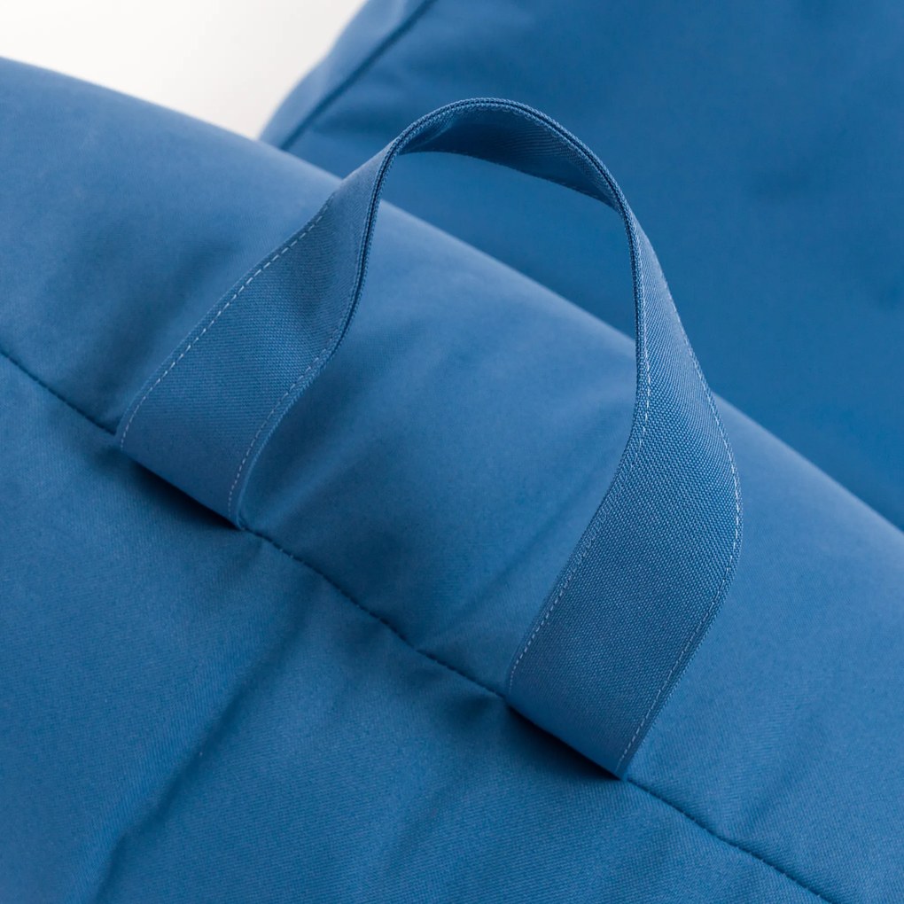 INTERMEDIC SK Sedací vak Flavio – viac farieb (67×130×67 cm) Farba: M17 - modrá