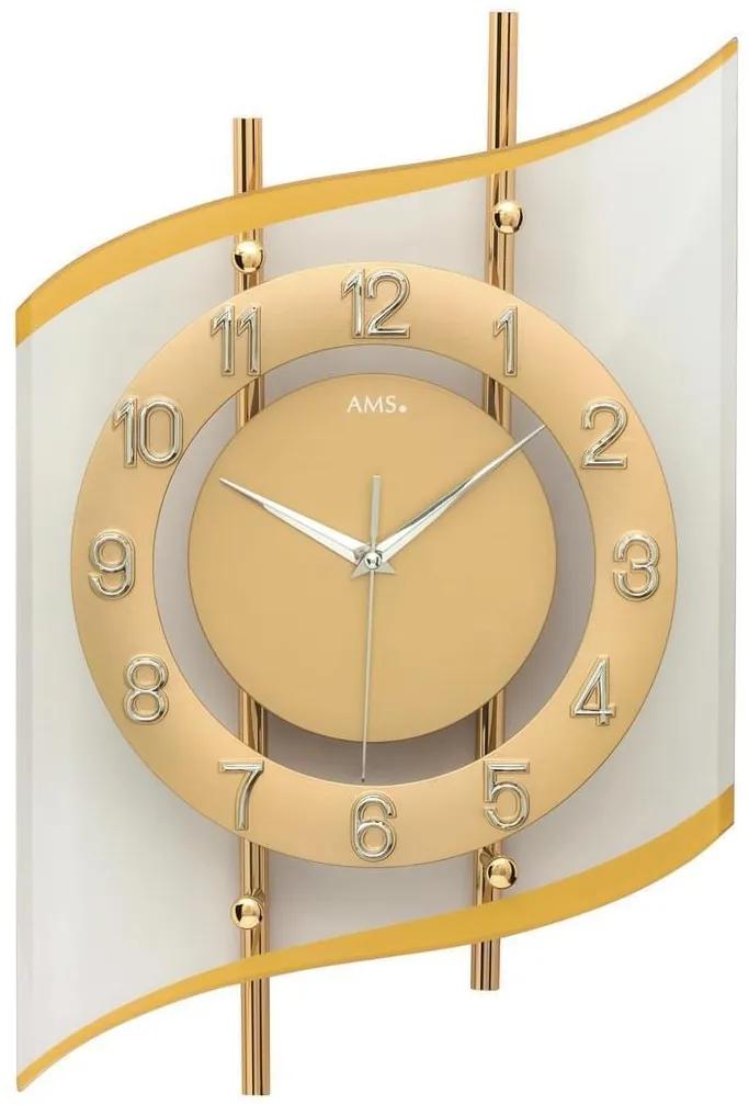 Dizajnové nástenné hodiny AMS 5505