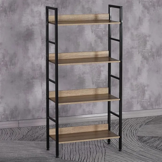 BONTEC Regál, mdf, hnedá, GD-314 OAK Farba: Prírodné