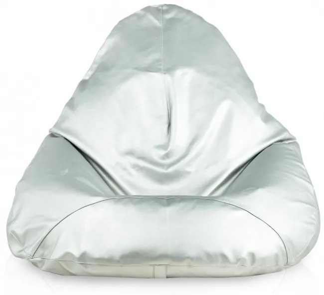 Sedací vak DROP XXL silver