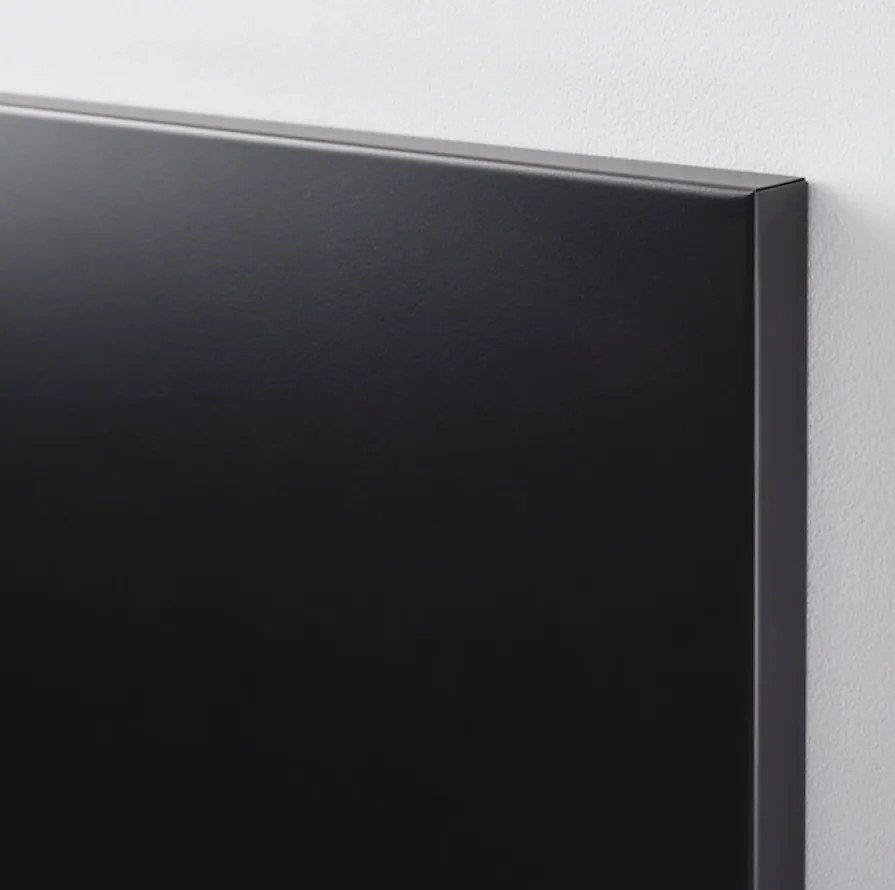 Toptabule.sk Bezrámové tabule na magnetky čierne - SET 4ks 50x50 cm