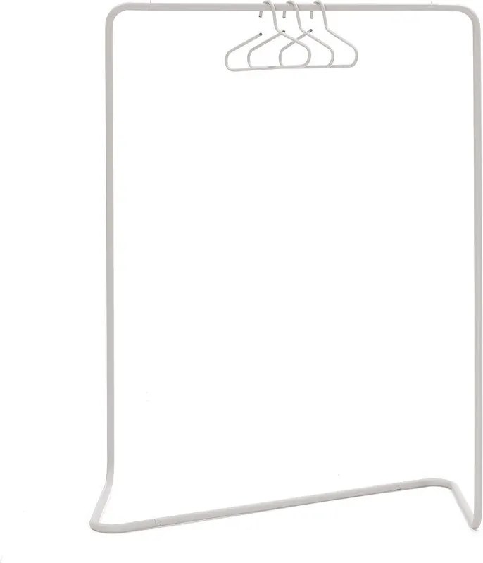 Taupe oceľový stojan na oblečenie 118x160x57 cm Hang-On – Spinder Design