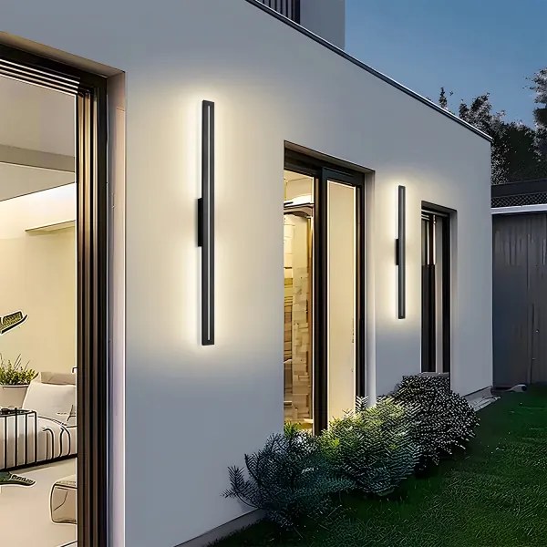 Brilagi - LED vonkajšie nástenné svietidlo LINEO LED/24W/230V 4000K IP65 čierne