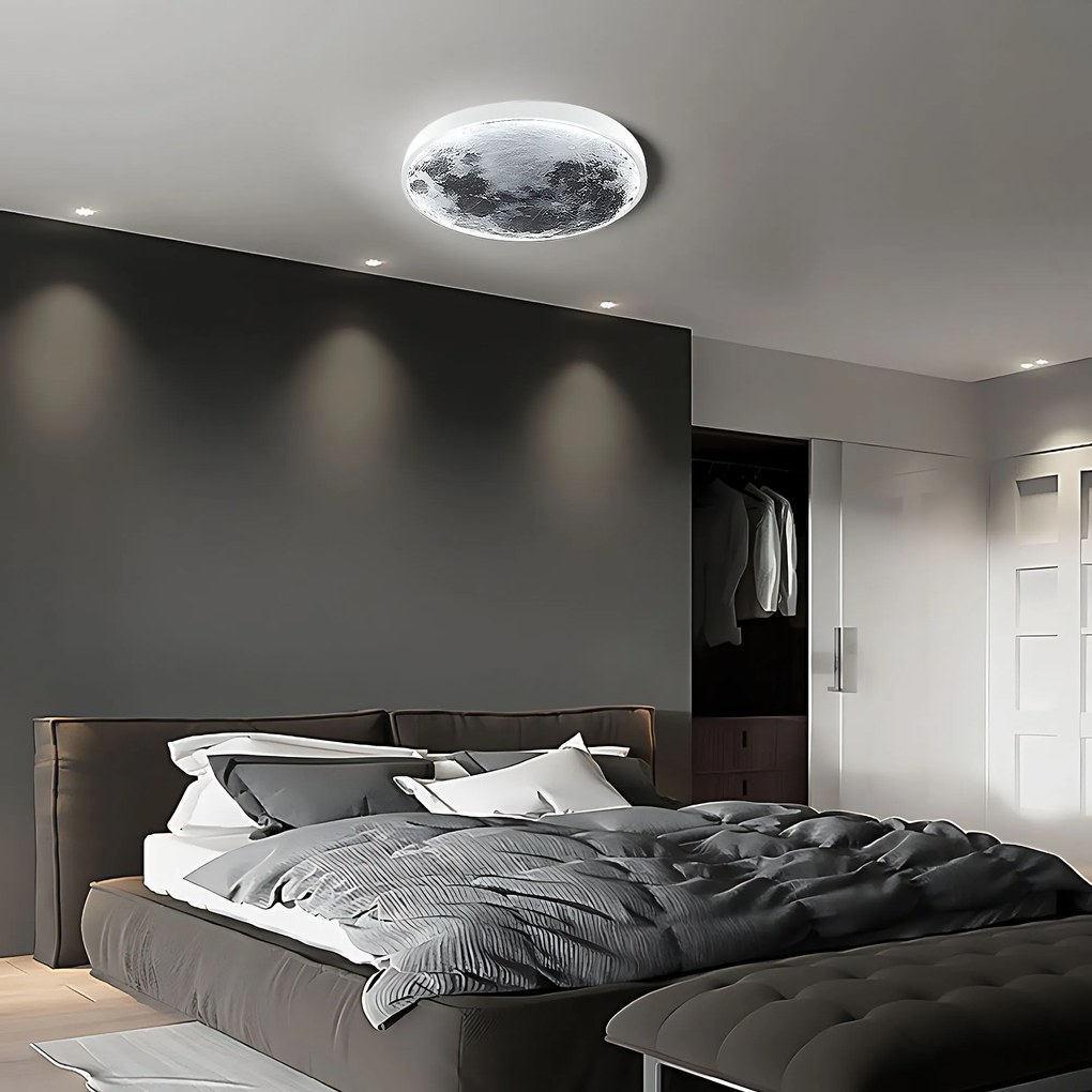Toolight Moon, LED nástenné svietidlo 50cm, 35W, 4000K, APP1806-CW, OSW-04352
