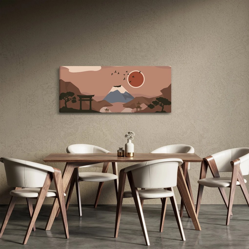 Obraz - Japonsko N⁰1 (120x50 cm)