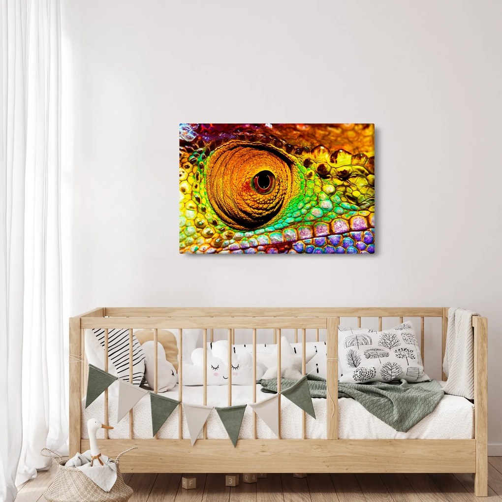 Obraz - Chameleon (90x60 cm)