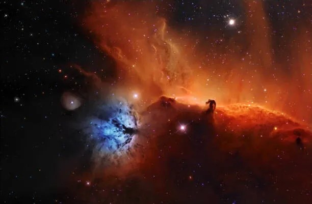 Umelecká fotografie Horsehead nebula, IC 434 Narrowband, Paul C Swift, (40 x 26.7 cm)