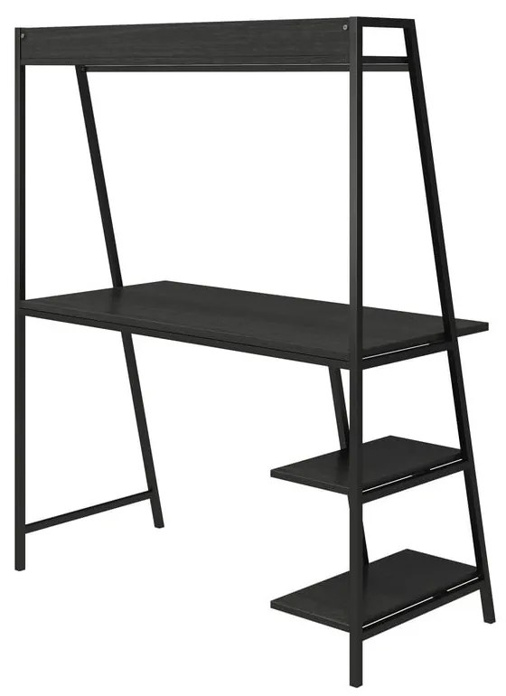 Pracovný stôl nástenný s doskou v dubovom dekore 51x111 cm Bushwick – Novogratz