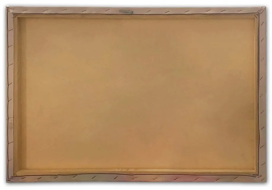 Súprava obrazov Paprade 90x30 cm viacfarebná