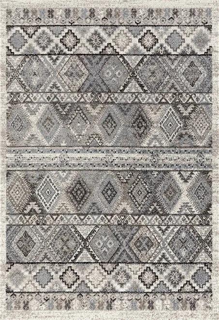 Festival koberce Kusový koberec Rixos K11613-01 Grey (600 grey) - 80x150 cm